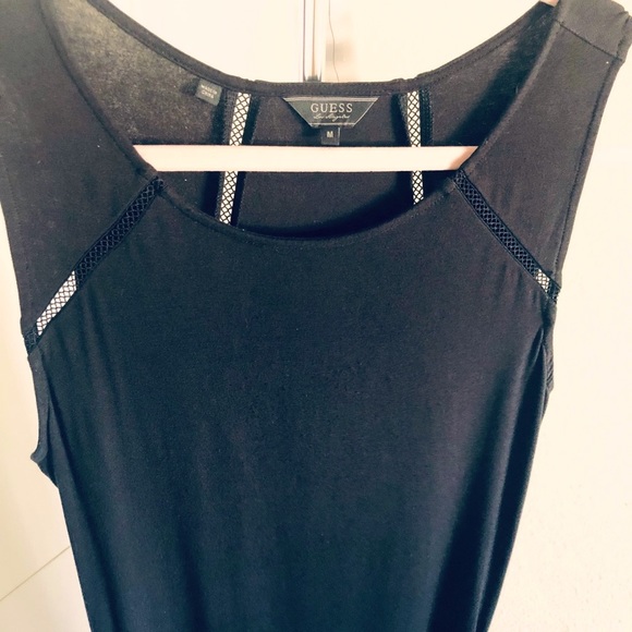 Guess bodycon dress that hugs body w eyelet detail - Picture 3 of 4